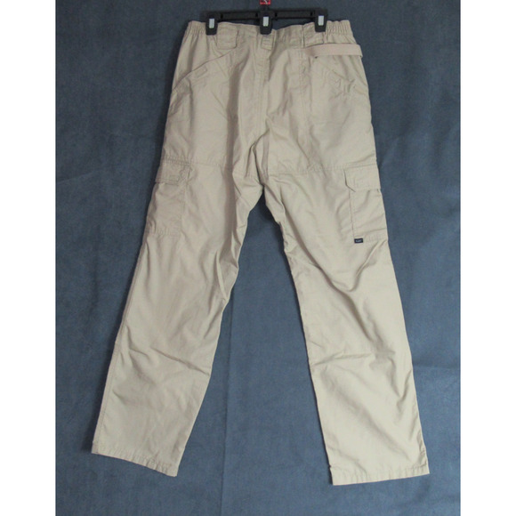 5.11 Tactical Series Cargo Pants Mens 34x34 Beige Ripstop Utility Uniform Work - Picture 5 of 10